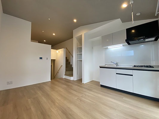 ２Fロフトに続く階段